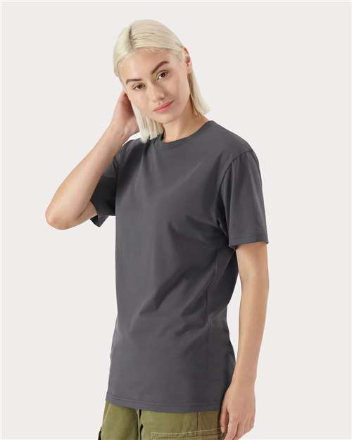 American Apparel Unisex Sueded Cloud Jersey Tee - 5389 - 5389A Sueded Asphalt