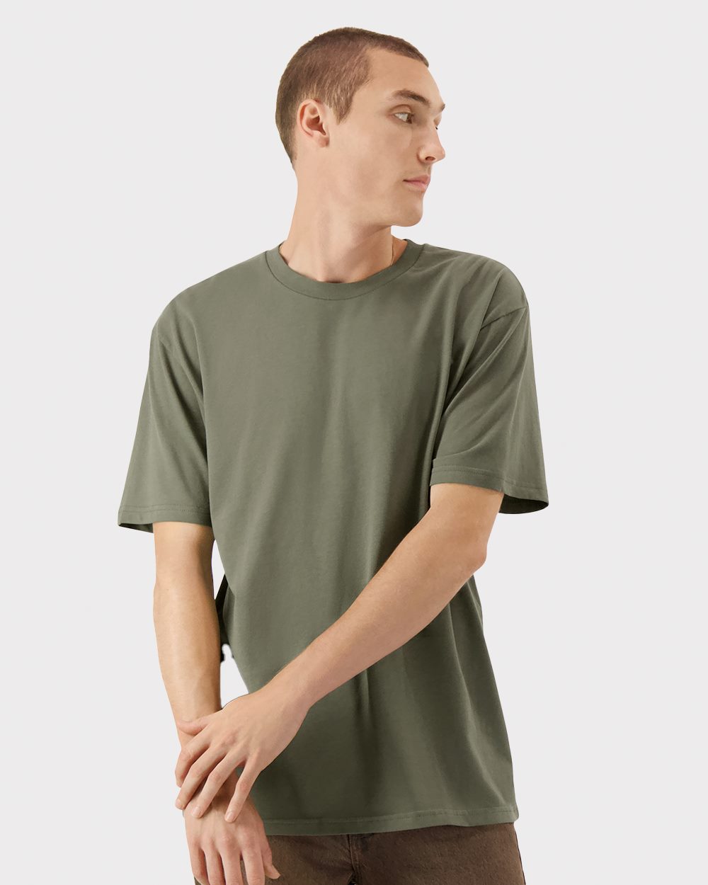 American Apparel Unisex Sueded Tee - 5389 - 5389A