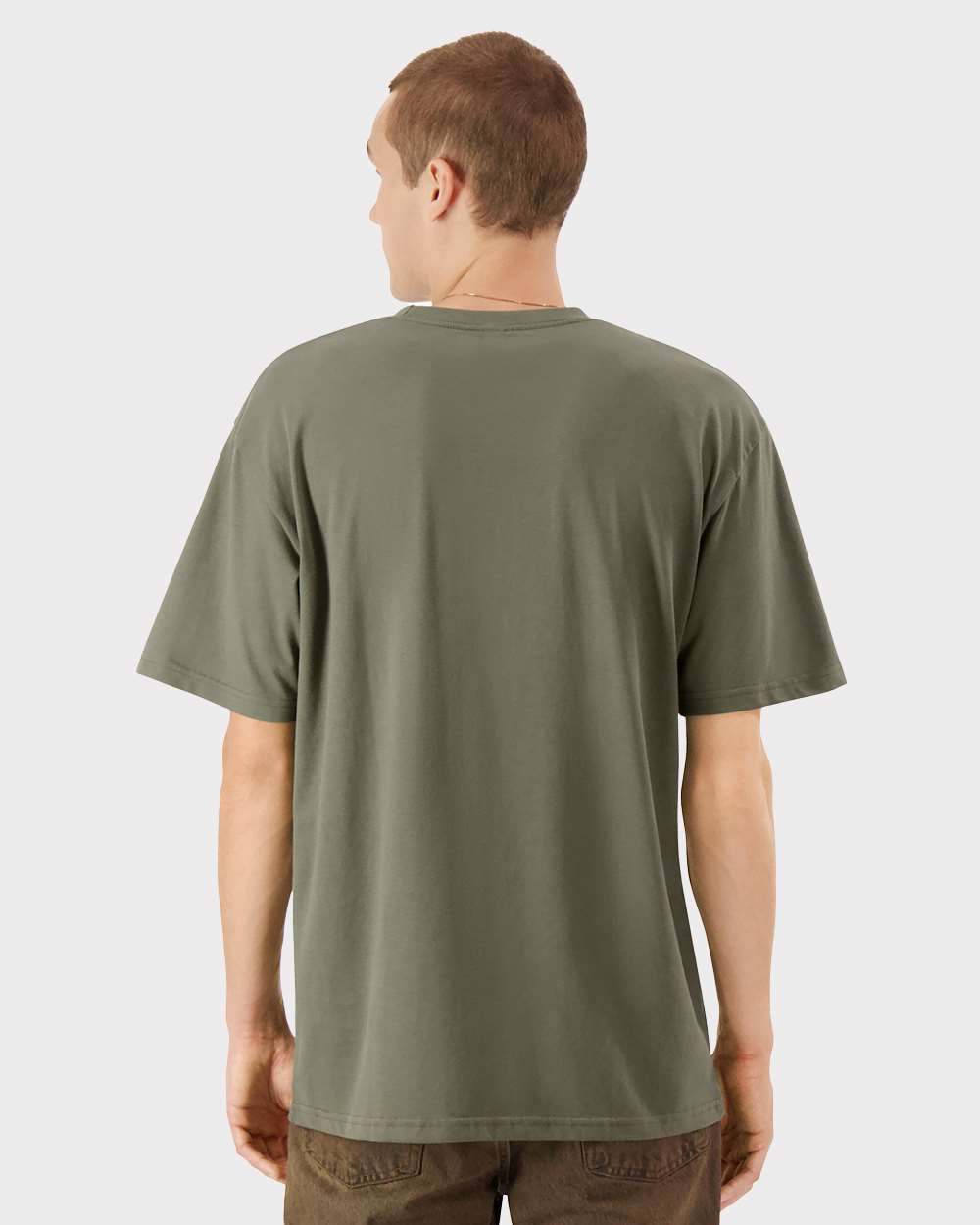 American Apparel Unisex Sueded Tee - 5389 - 5389A Sueded Lieutenant