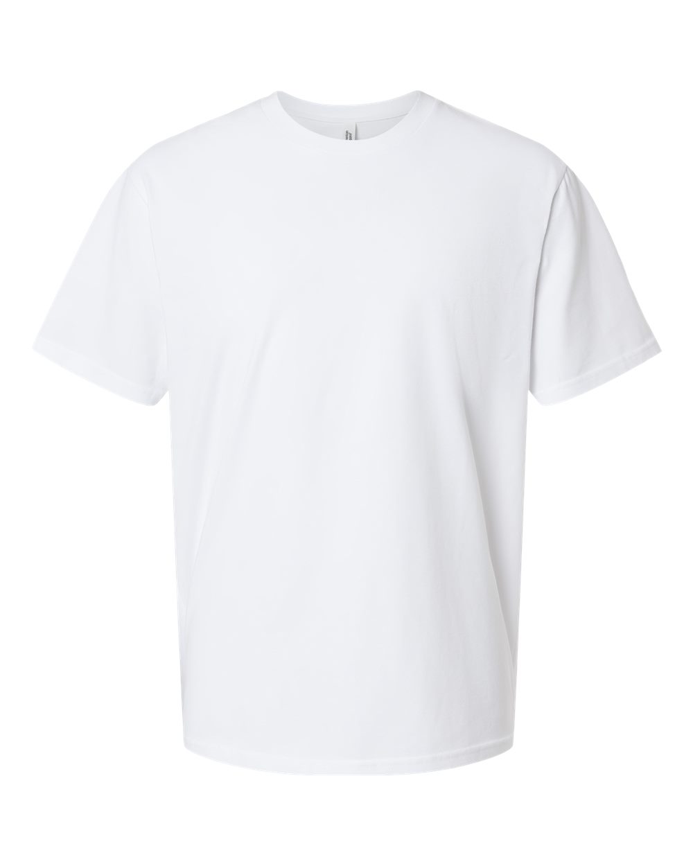 American Apparel Unisex Sueded Tee - 5389 - 5389A Sueded White
