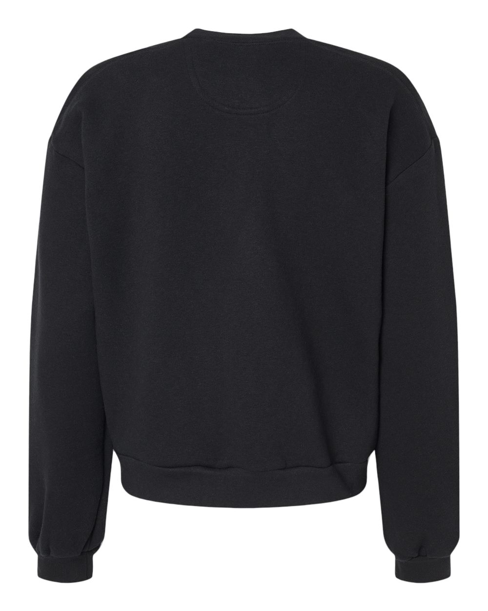 American Apparel Women's ReFlex Fleece Crewneck Sweatshirt - RF494 Black