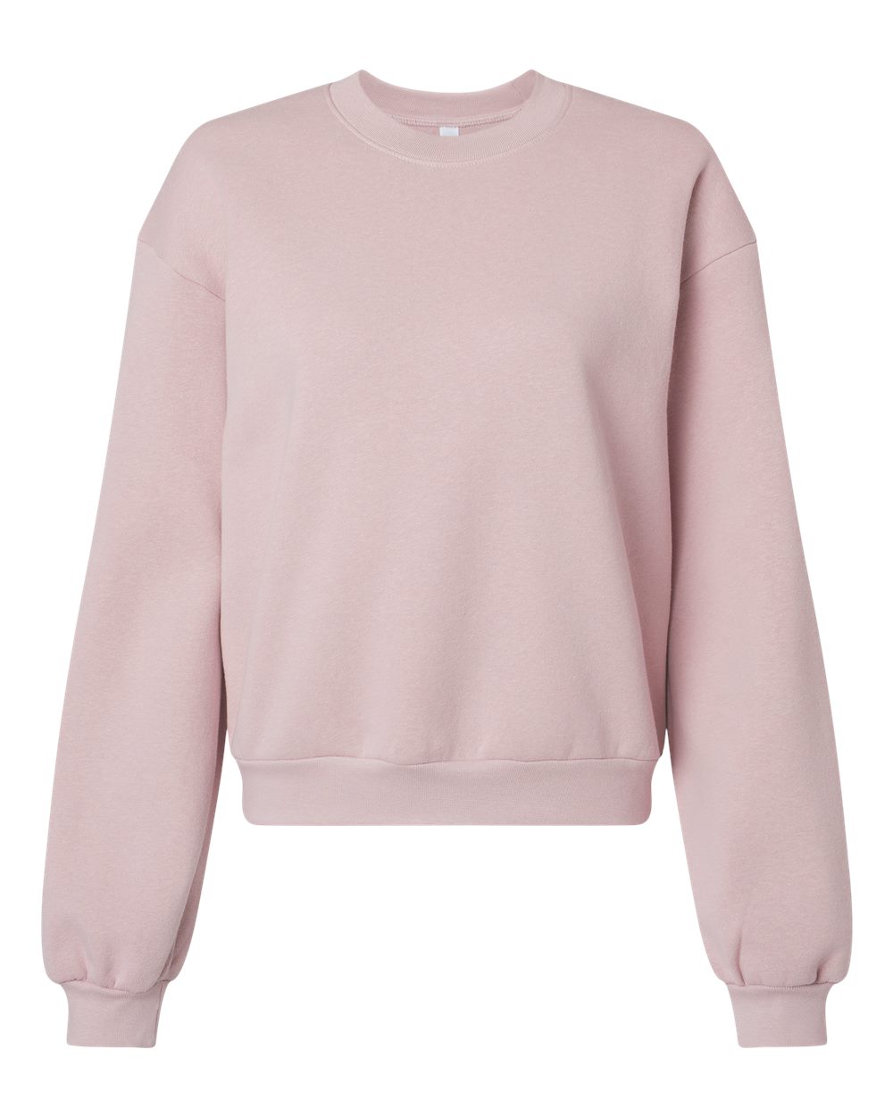 American Apparel Women's ReFlex Fleece Crewneck Sweatshirt - RF494 Blush