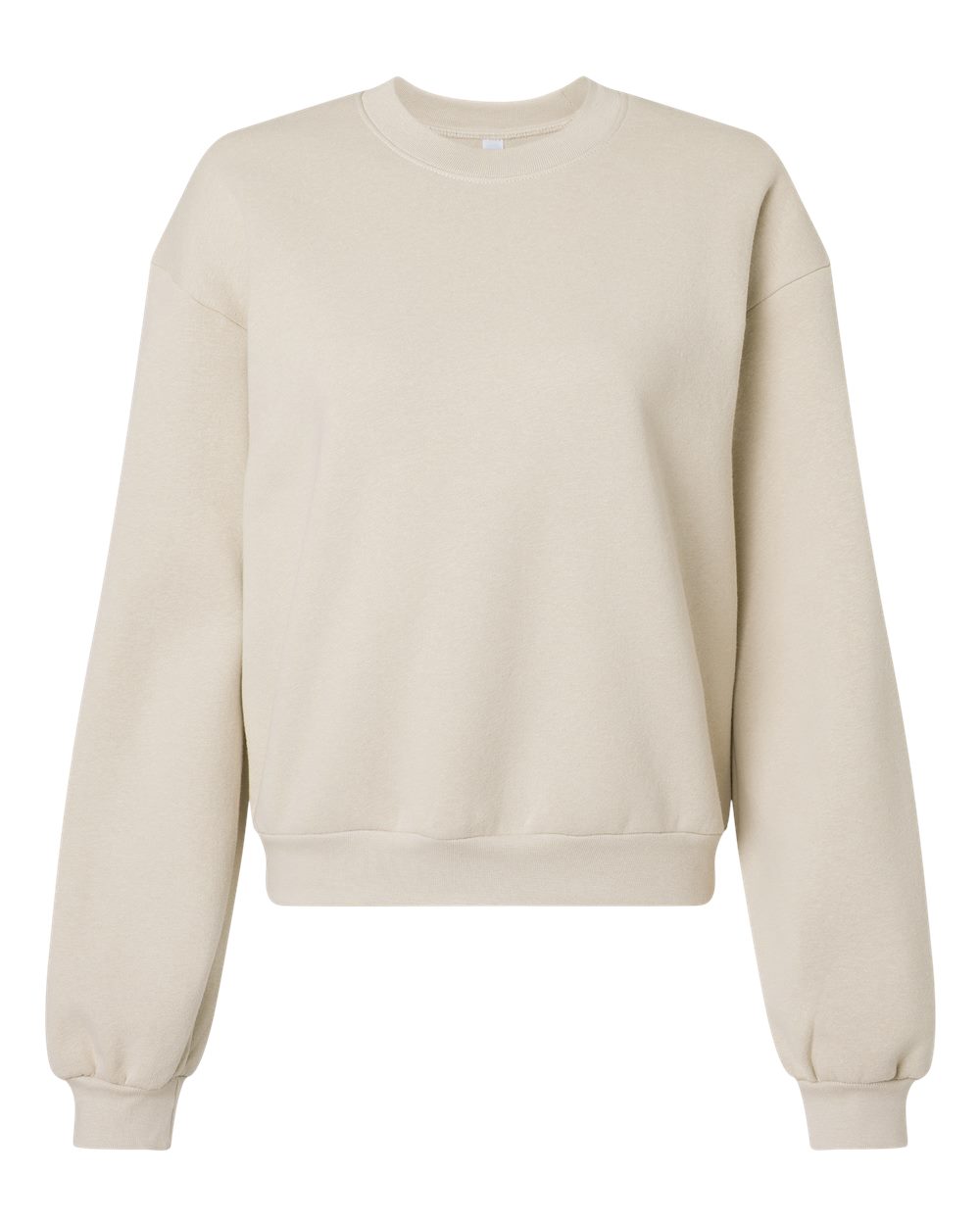 American Apparel Women's ReFlex Fleece Crewneck Sweatshirt - RF494 Bone