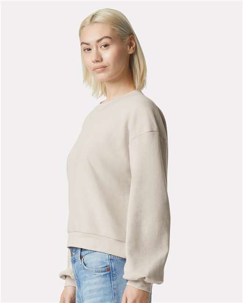 American Apparel Women's ReFlex Fleece Crewneck Sweatshirt - RF494 Bone