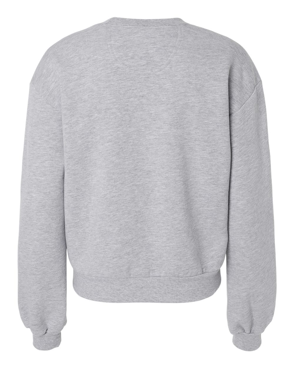 American Apparel Women's ReFlex Fleece Crewneck Sweatshirt - RF494 Heather Grey