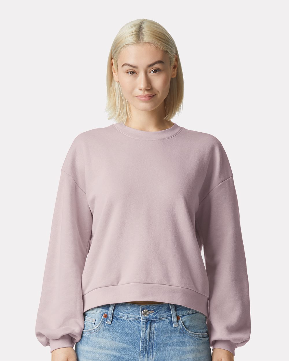 Next Level Women's ReFlex Fleece Crewneck Sweatshirt - RF494