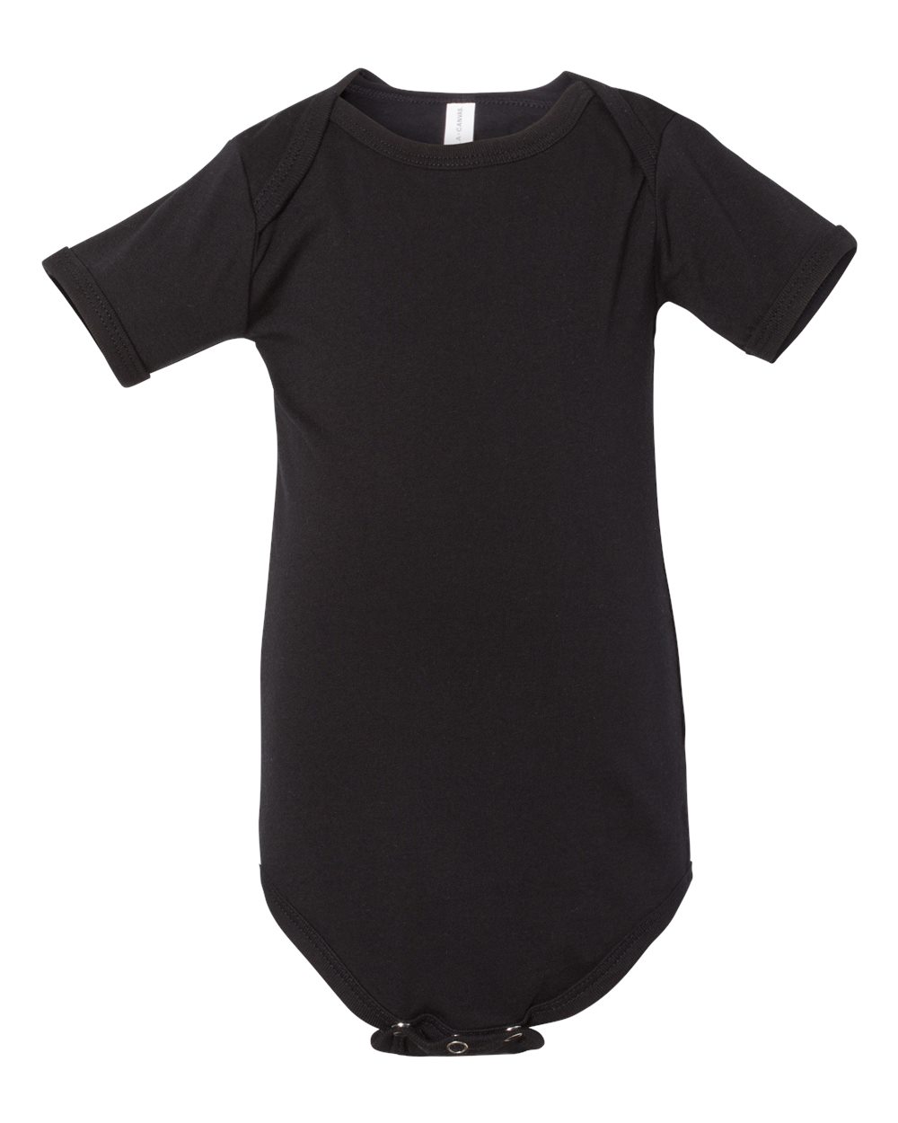 BELLA + CANVAS Infant Jersey One Piece - 100B Black