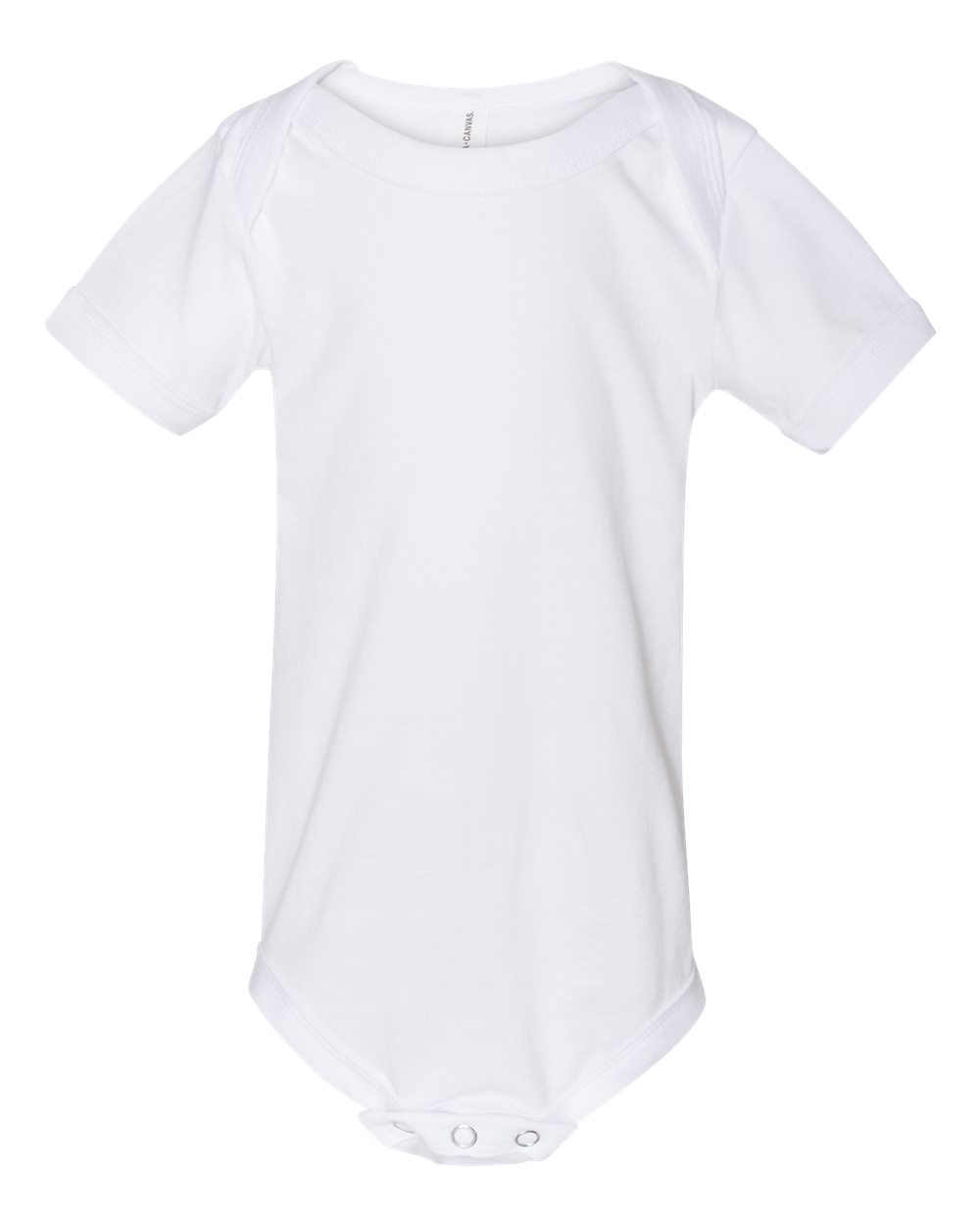BELLA + CANVAS Infant Jersey One Piece - 100B White