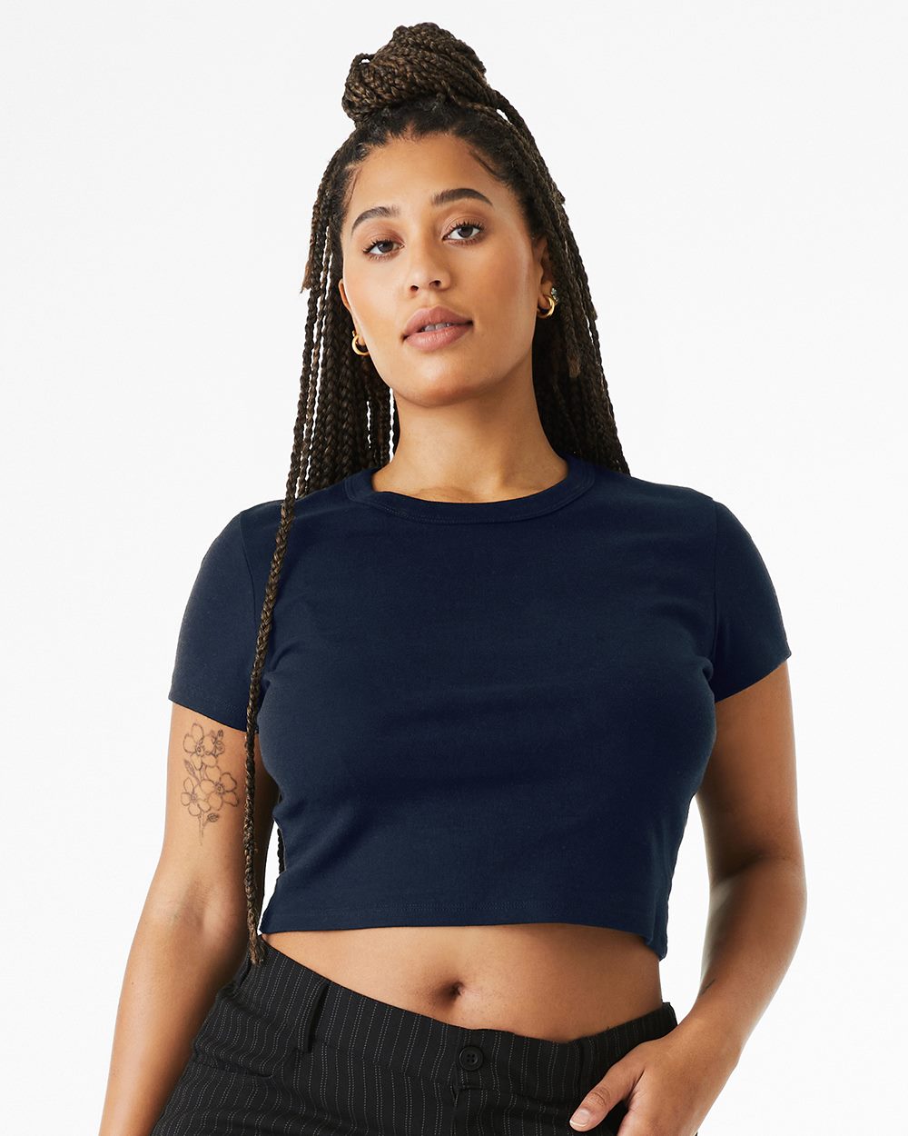 Core365 Women's Micro Rib Baby Tee - 1010 - 1010C