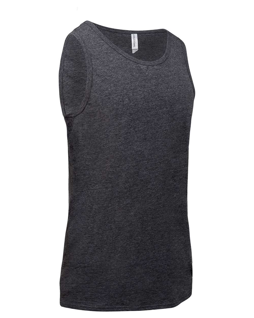 Threadfast Apparel Unisex Tri-Blend Tank Top - 102C Black Triblend