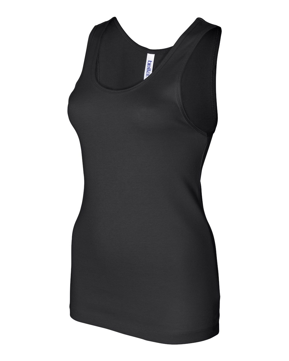 BELLA + CANVAS Women's Baby Rib Tank - 1080 Black