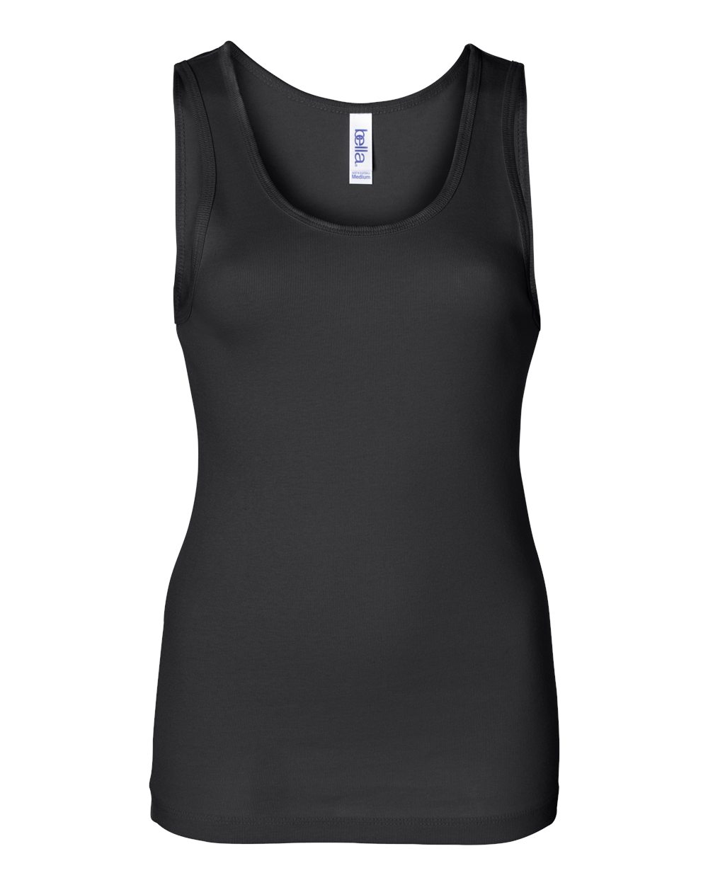 BELLA + CANVAS Women's Baby Rib Tank - 1080 Black