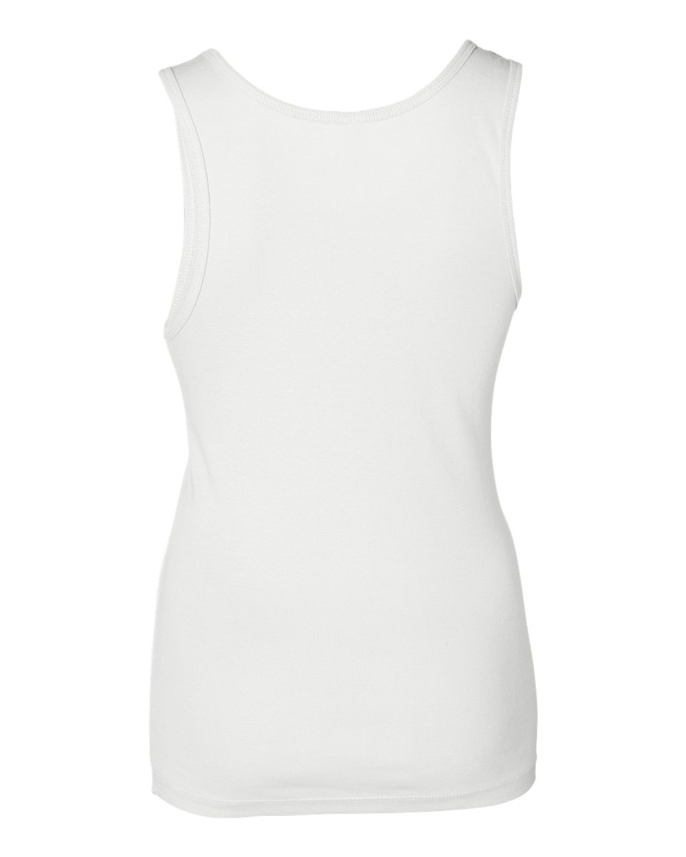 BELLA + CANVAS Women's Baby Rib Tank - 1080 White