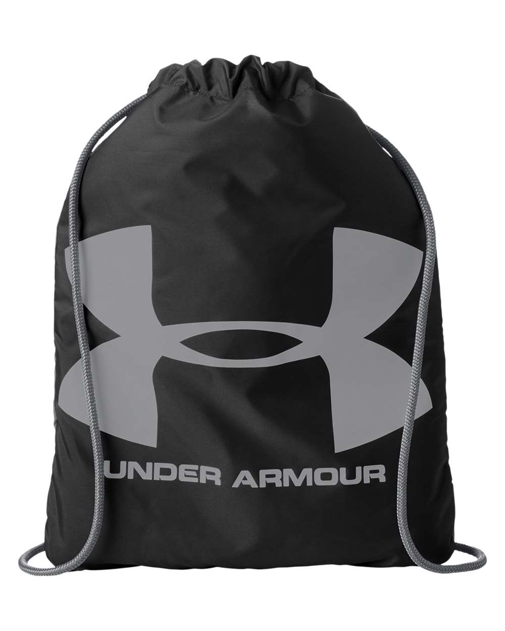 Under Armour Ozsee Sackpack Drawstring Bag - 1240539 Black- Steel