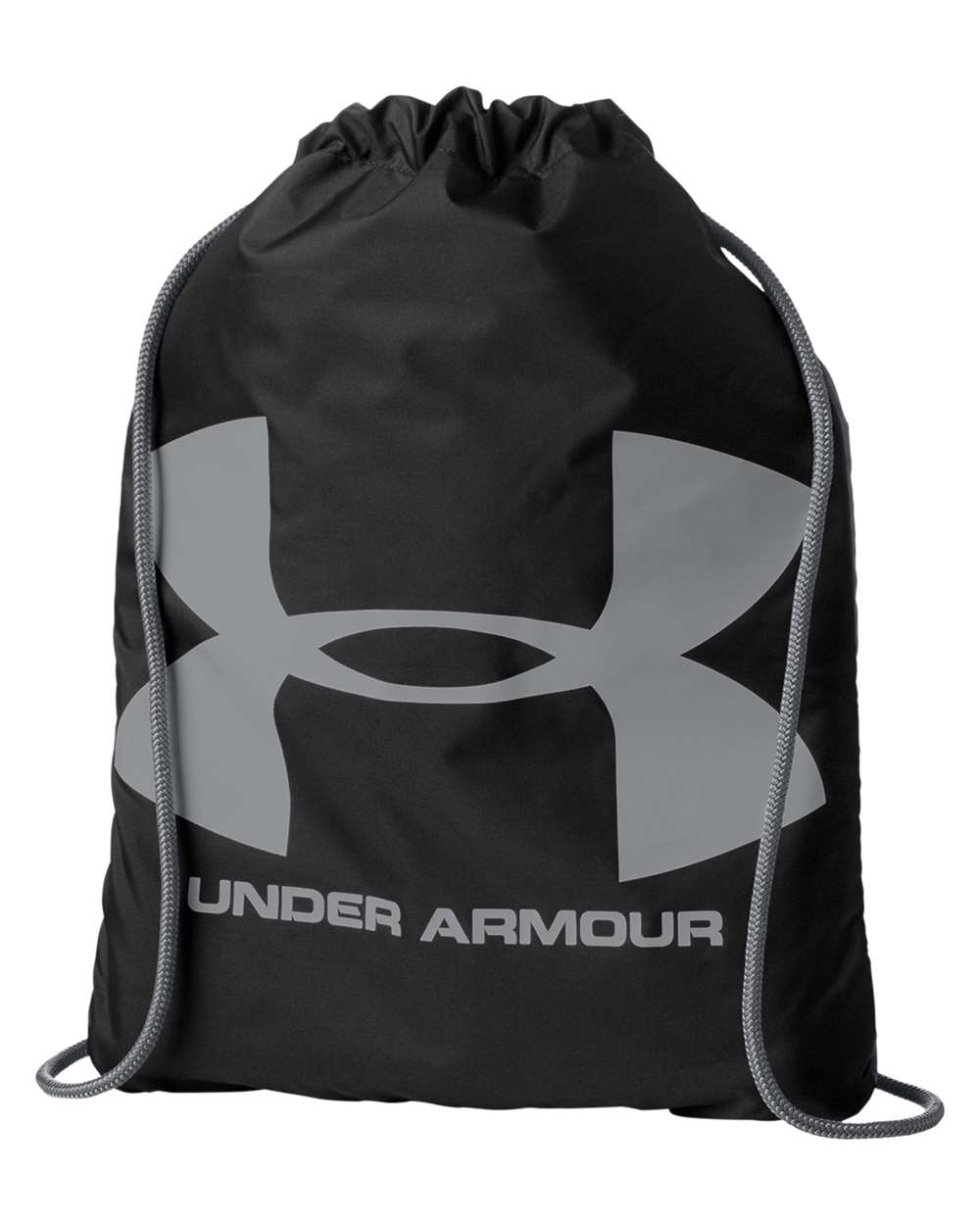 Under Armour Ozsee Sackpack Drawstring Bag - 1240539 Black- Steel