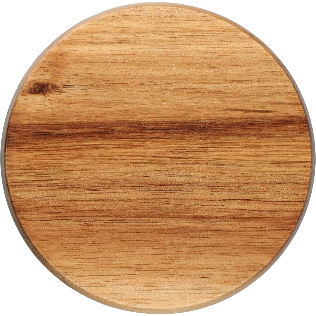 Tahoe Tea & Coffee Ceramic Mug with Wood Lid 16oz - 1626-35 Black