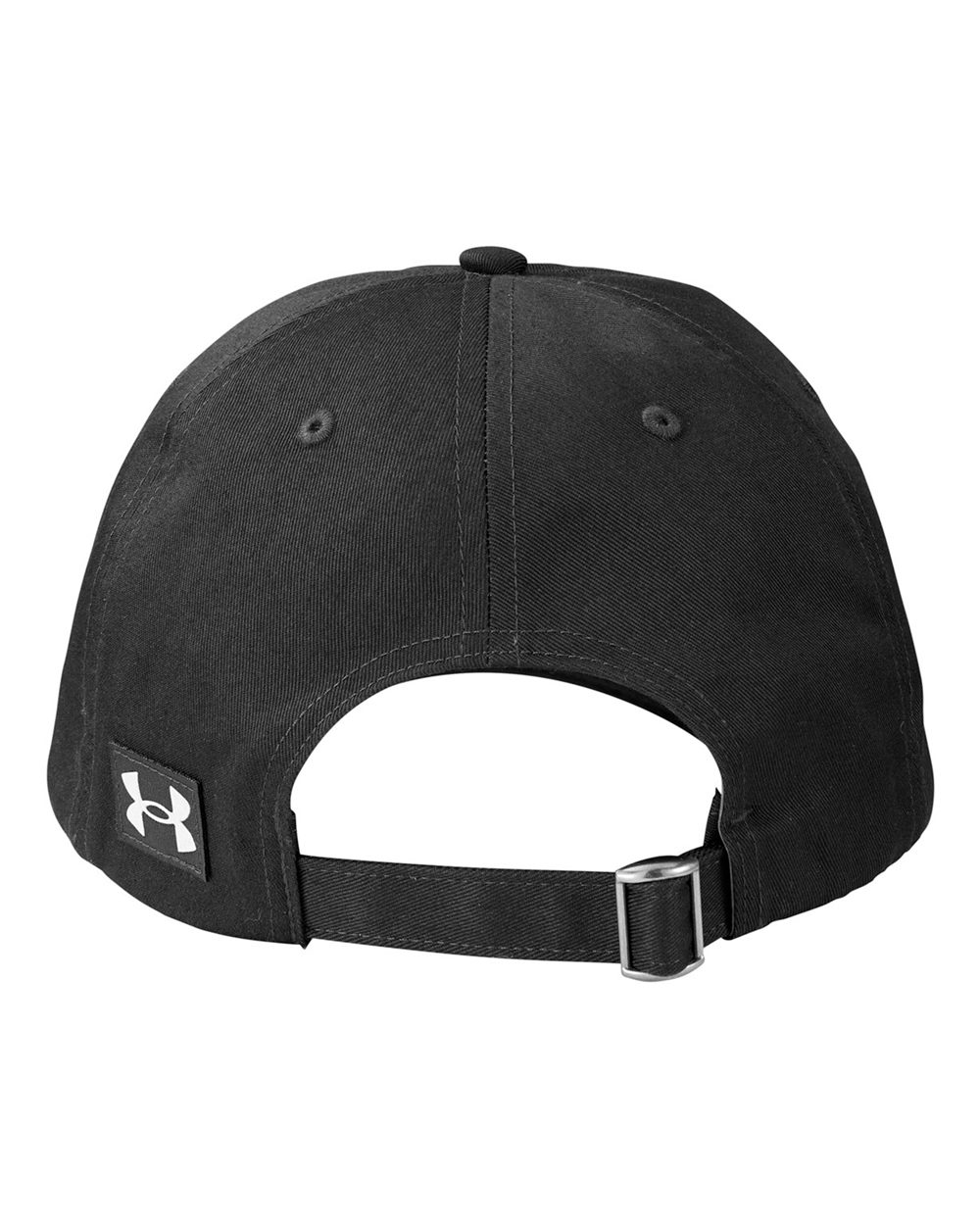 Under Armour Team Chino Cap - 1369785 Black- Black- White