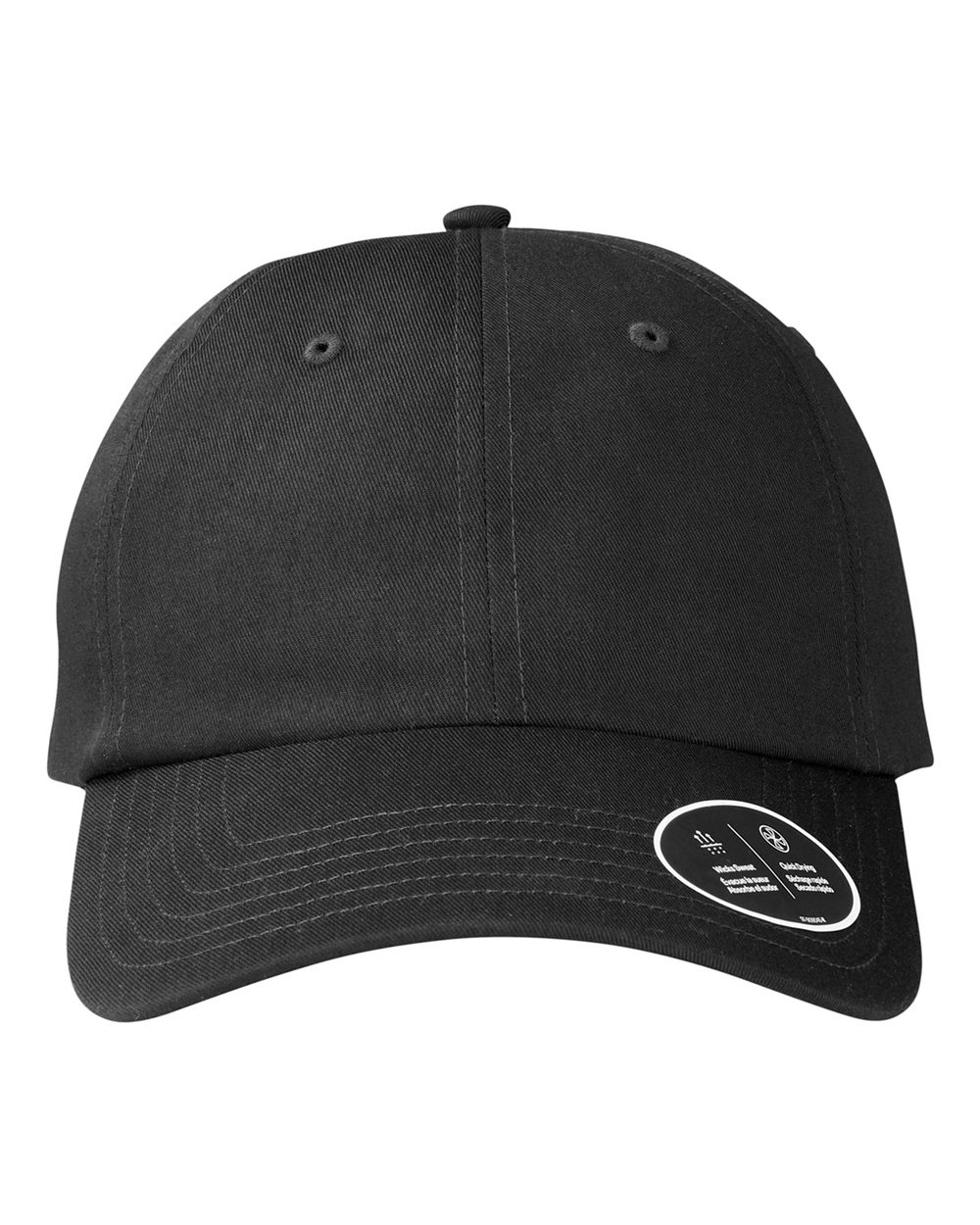 Under Armour Team Chino Cap - 1369785 Black- Black- White