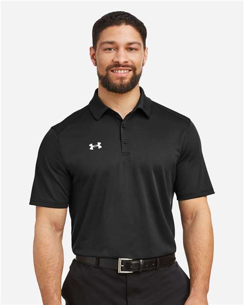 Under Armour Men's Tech™ Polo - 1370399 Black- White