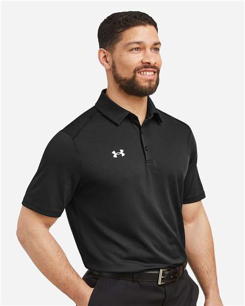 Under Armour Men's Tech™ Polo - 1370399 Black- White