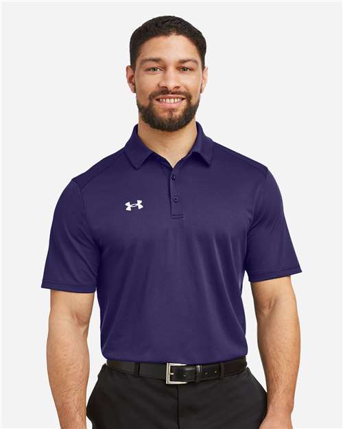 Under Armour Men's Tech™ Polo - 1370399 Purple- White