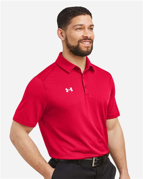 Under Armour Men's Tech™ Polo - 1370399 Red- White