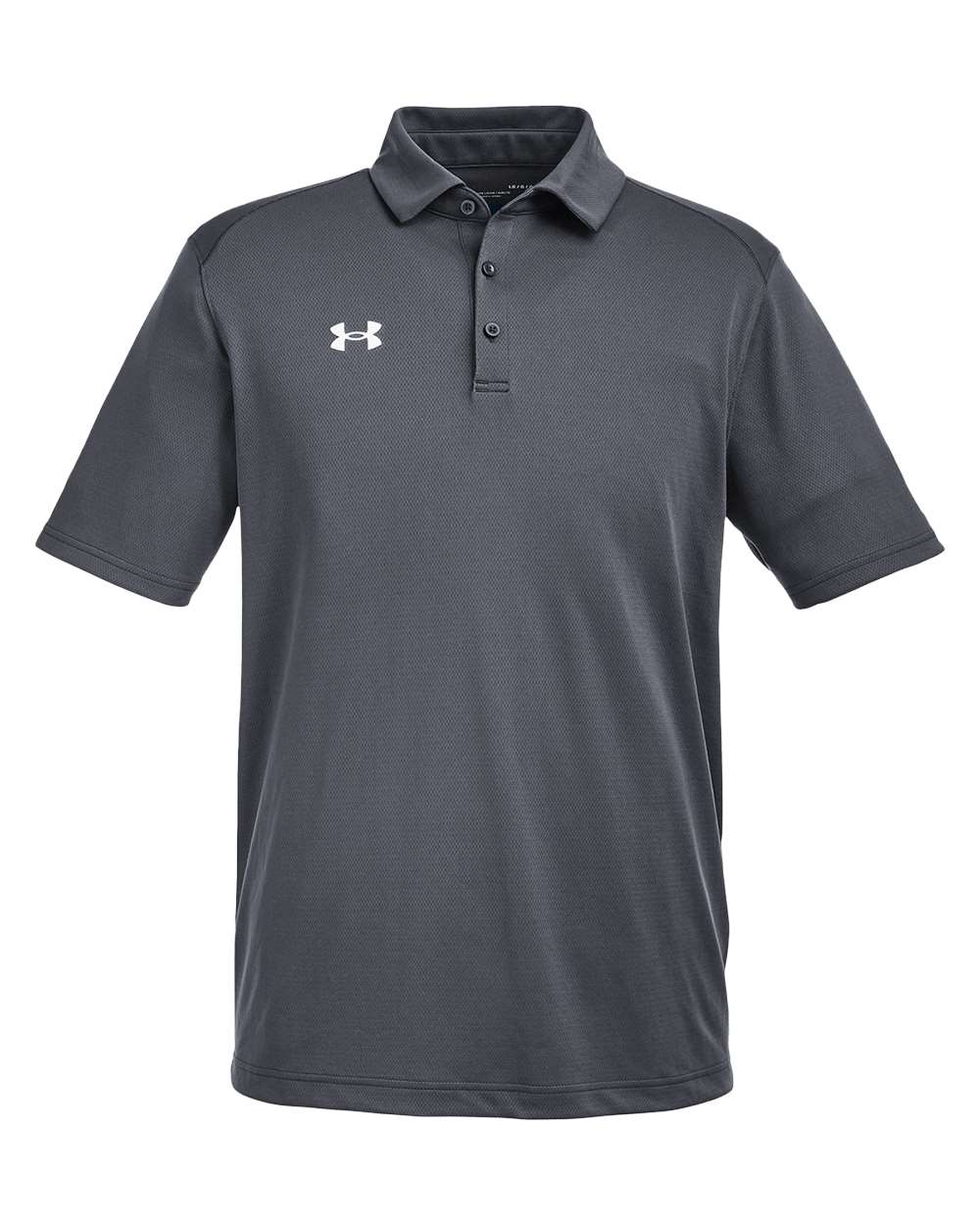 Under Armour Men's Tech™ Polo - 1370399 CS Grey Light Heather- White
