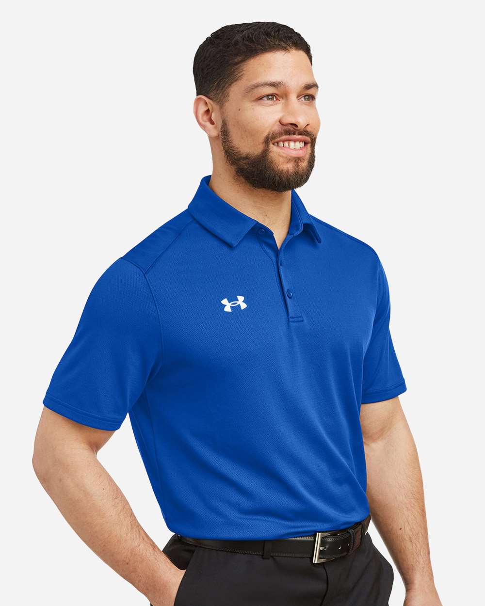 Under Armour Men's Tech™ Polo - 1370399 Royal- White