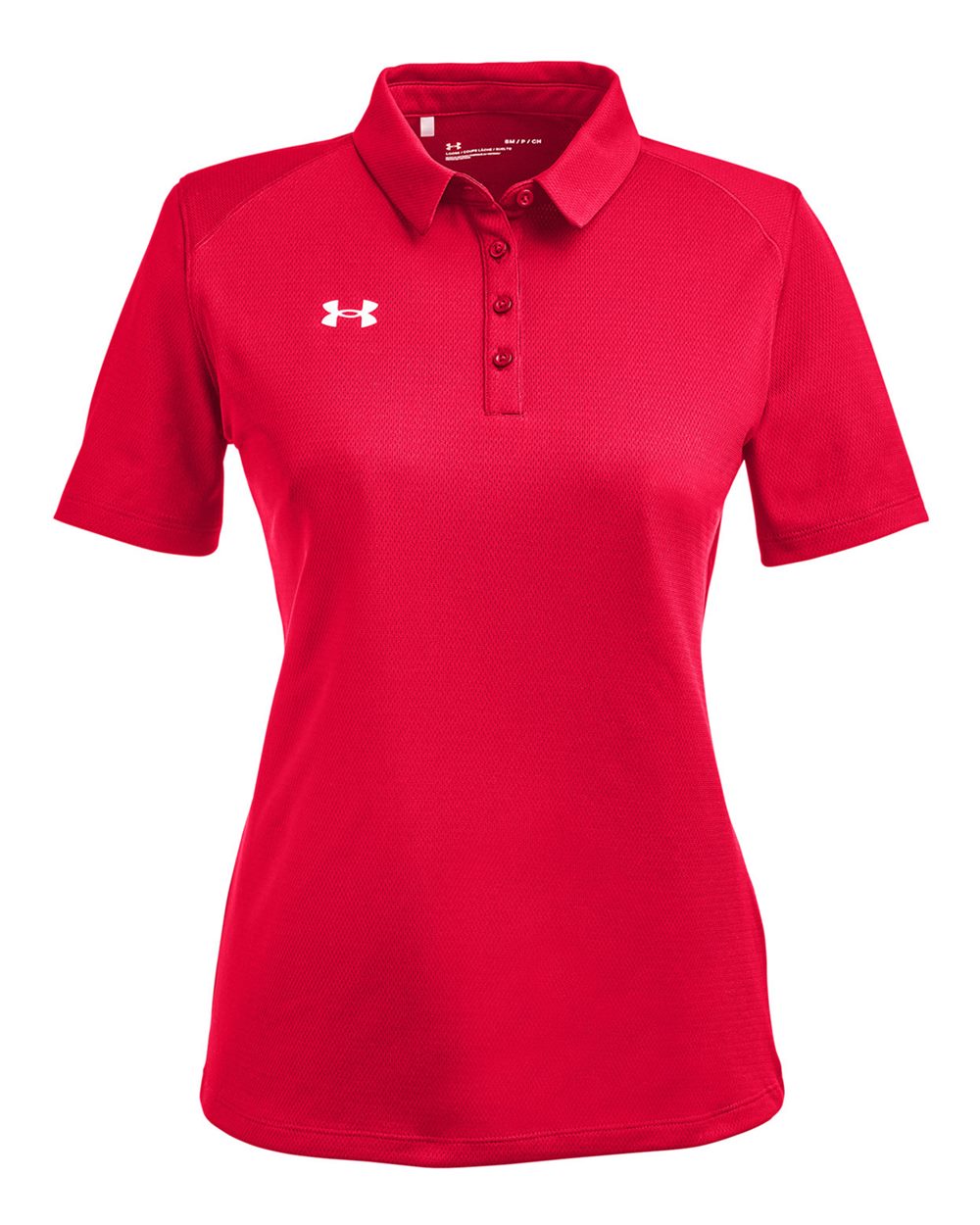 Under Armour Women's Tech™ Polo - 1370431 Red- White