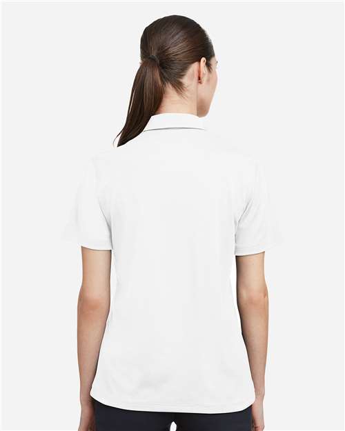 Under Armour Women's Tech™ Polo - 1370431 White- Mod Grey