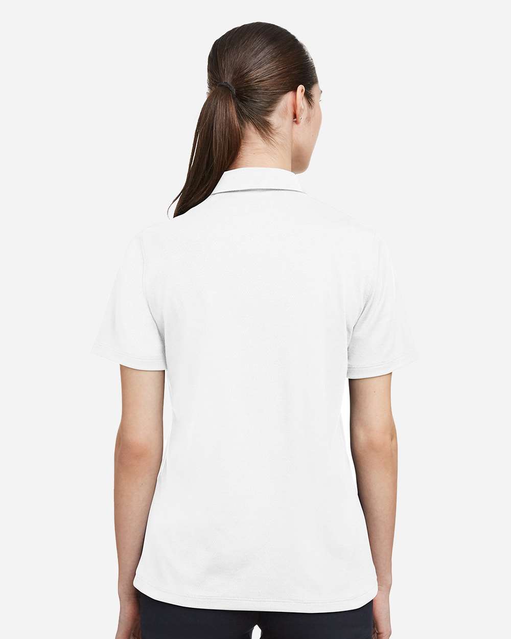 Under Armour Women's Tech™ Polo - 1370431 White- Mod Grey