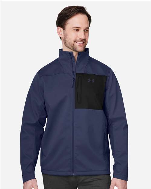 Under Armour Men's ColdGear® Infrared Shield 2.0 Jacket - 1371586 Midnight Navy- Midnight Navy