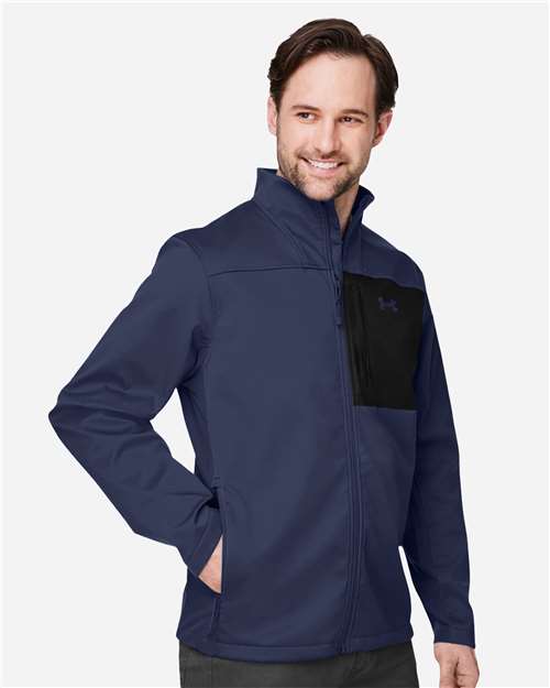 Under Armour Men's ColdGear® Infrared Shield 2.0 Jacket - 1371586 Midnight Navy- Midnight Navy
