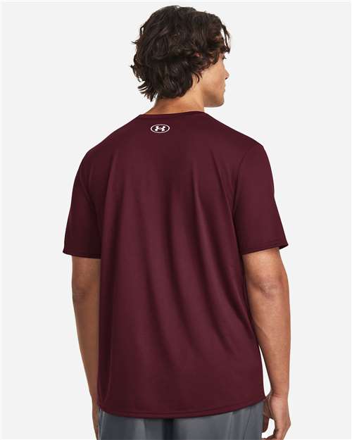 Under Armour Men's Team Tech™ T-Shirt - 1376842 Maroon- White