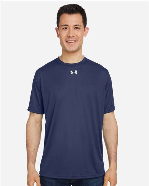 Under Armour Men's Team Tech™ T-Shirt - 1376842 Midnight Navy- White