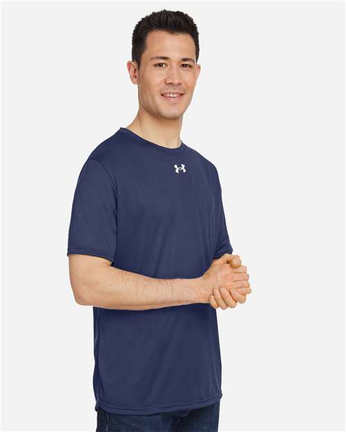 Under Armour Men's Team Tech™ T-Shirt - 1376842 Midnight Navy- White