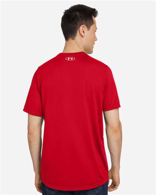 Under Armour Men's Team Tech™ T-Shirt - 1376842 Red- White
