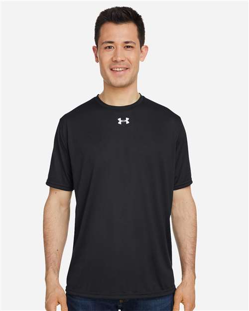 Under Armour Men's Team Tech™ T-Shirt - 1376842 Black- White