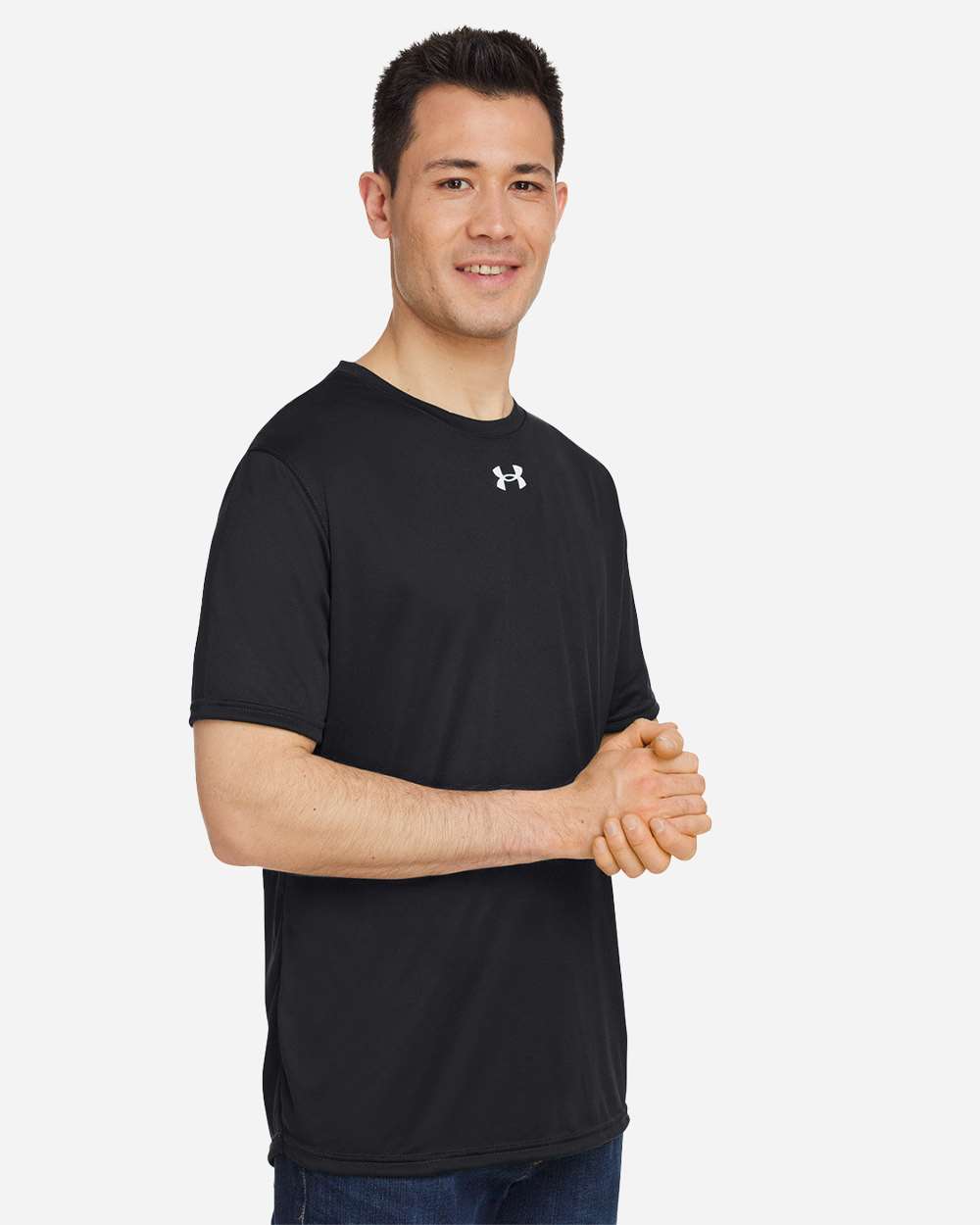 Under Armour Men's Team Tech™ T-Shirt - 1376842 Black- White