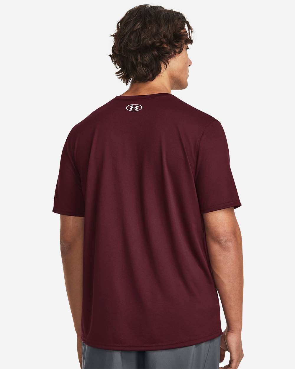 Under Armour Men's Team Tech™ T-Shirt - 1376842 Maroon- White