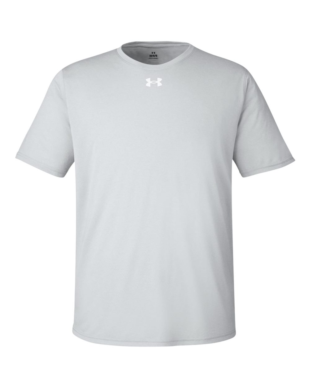 Under Armour Men's Team Tech™ T-Shirt - 1376842 Mod Grey Light Heather- White