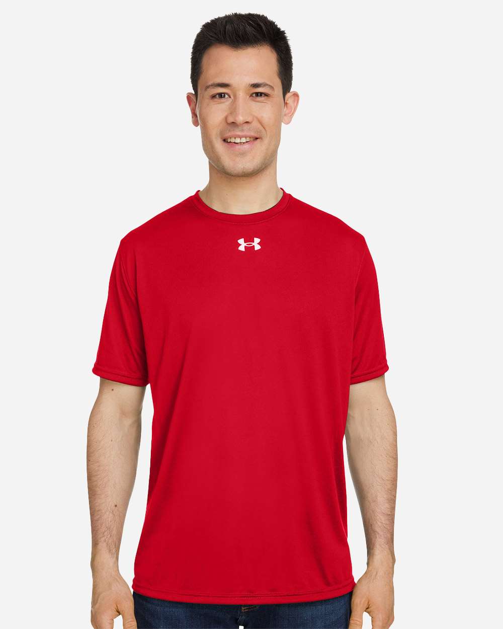 Under Armour Men's Team Tech™ T-Shirt - 1376842 Red- White