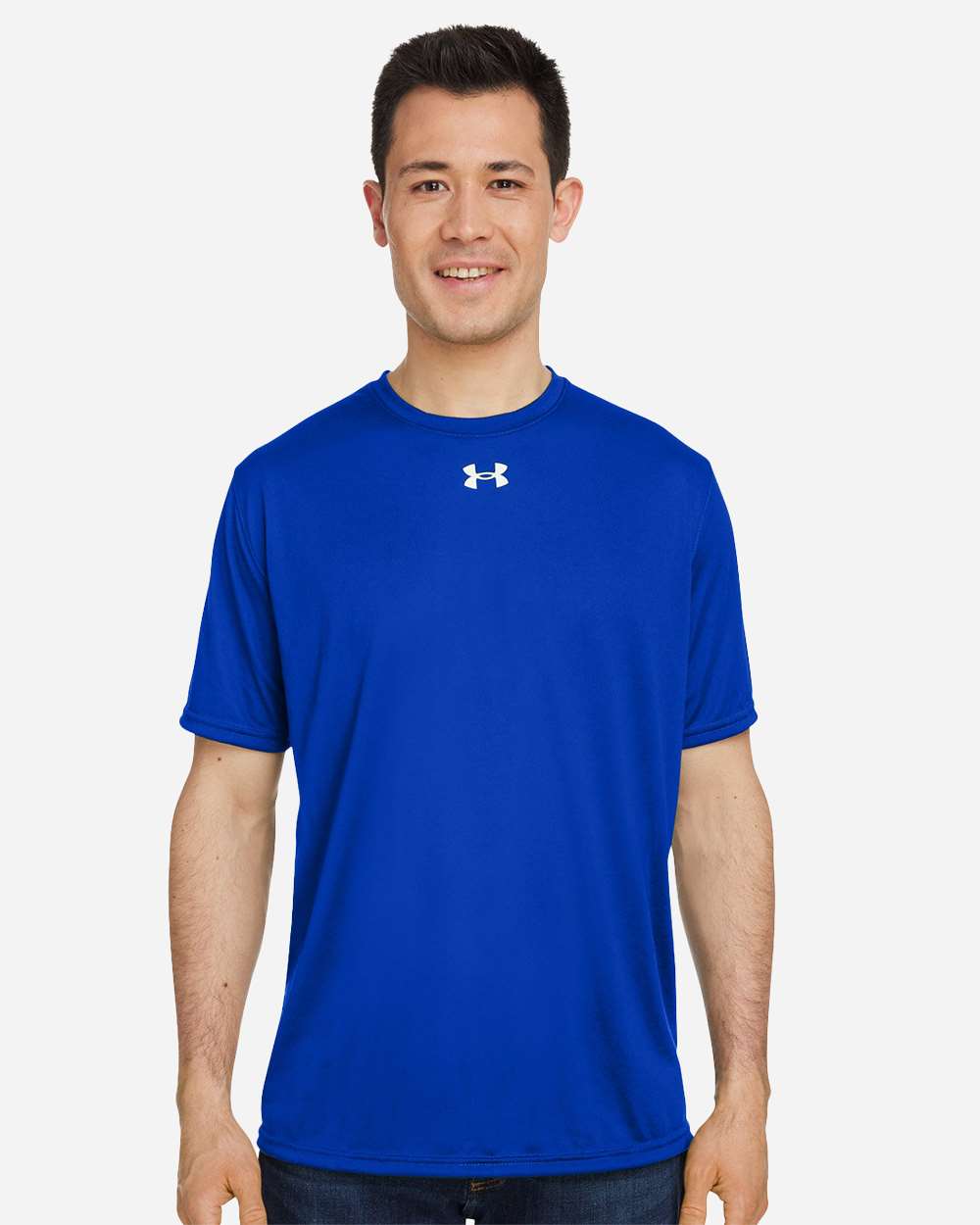 Under Armour Men's Team Tech™ T-Shirt - 1376842 Royal- White