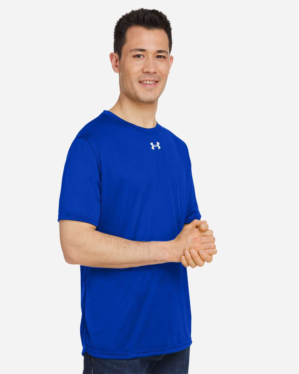 Under Armour Men's Team Tech™ T-Shirt - 1376842 Royal- White