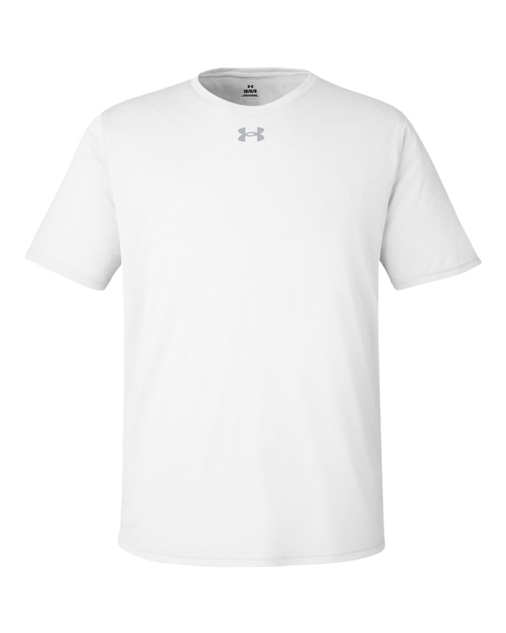 Under Armour Men's Team Tech™ T-Shirt - 1376842 White- Mod Grey