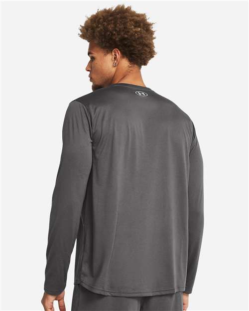 Under Armour Men's Team Tech™ Long Sleeve T-Shirt - 1376843 Castlerock- White