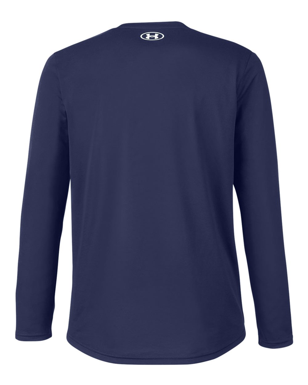 Under Armour Men's Team Tech™ Long Sleeve T-Shirt - 1376843 Midnight Navy- White