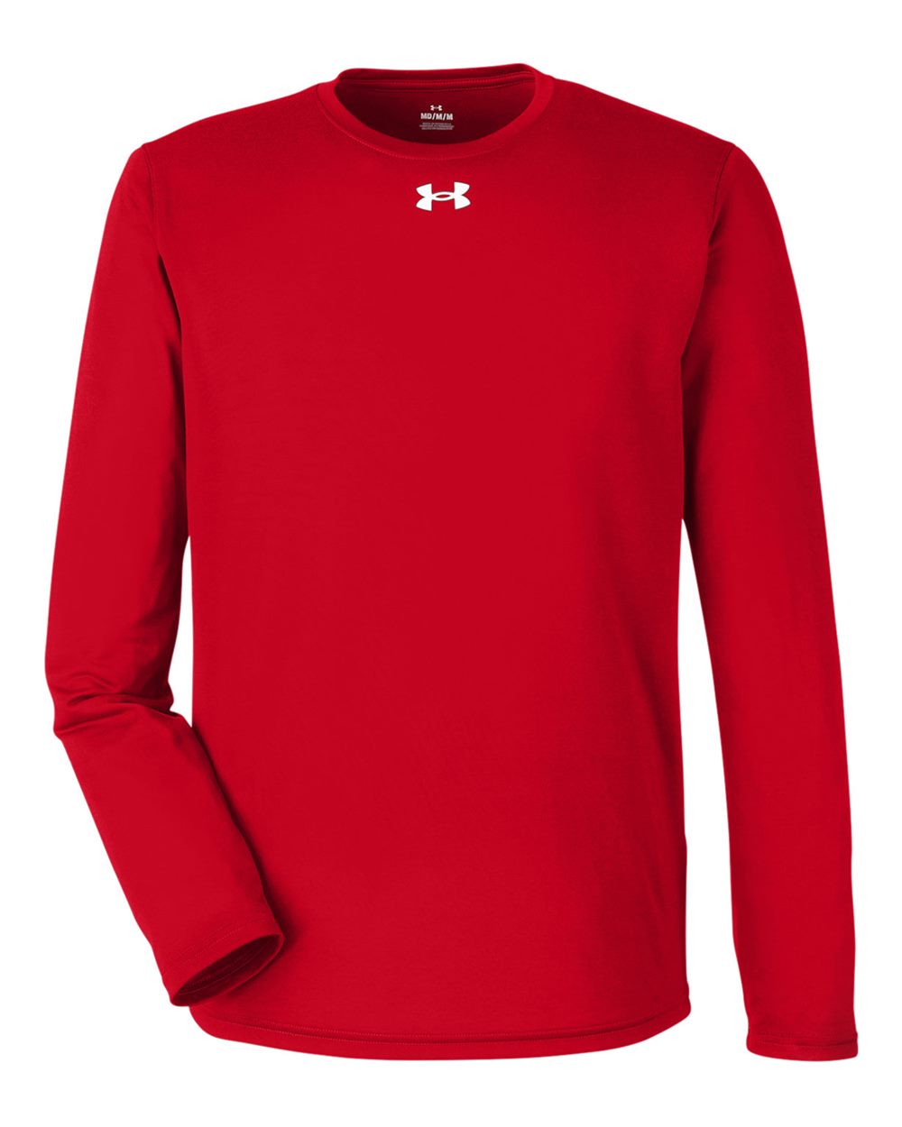 Under Armour Men's Team Tech™ Long Sleeve T-Shirt - 1376843 Red- White