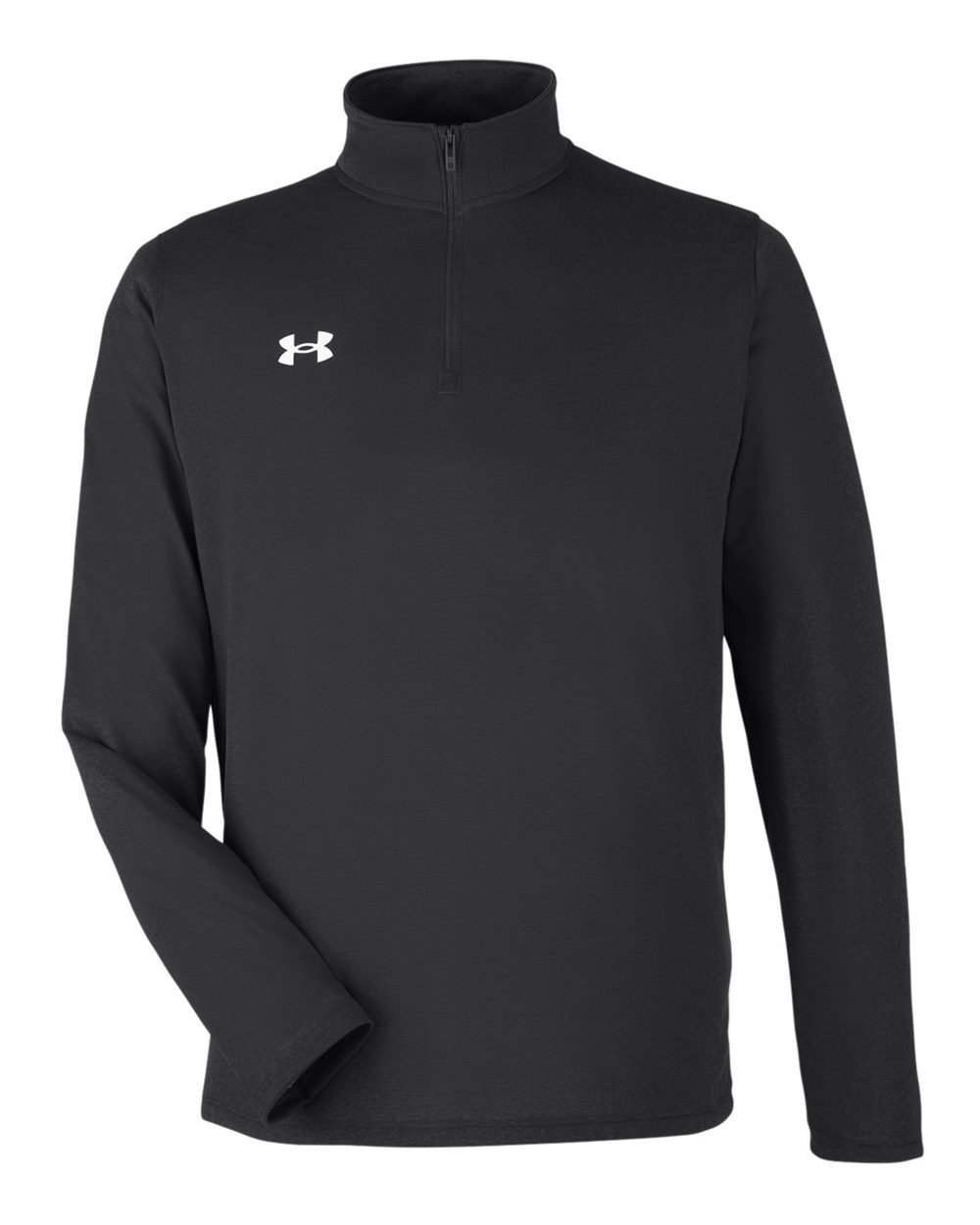 Under Armour Men's Team Tech™ Quarter-Zip Pullover - 1376844 Black- White