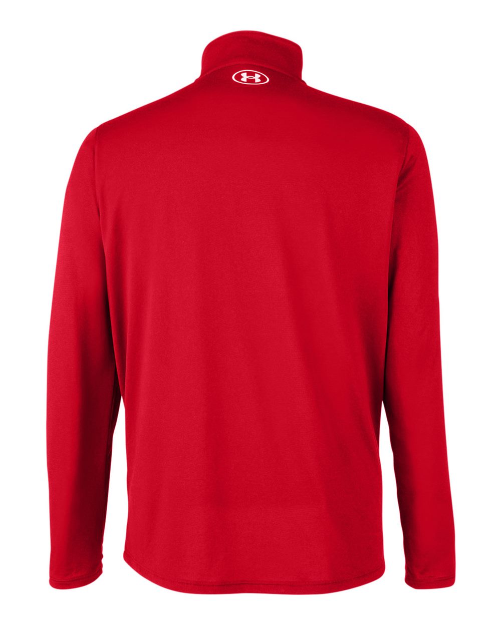 Under Armour Men's Team Tech™ Quarter-Zip Pullover - 1376844 Red- White